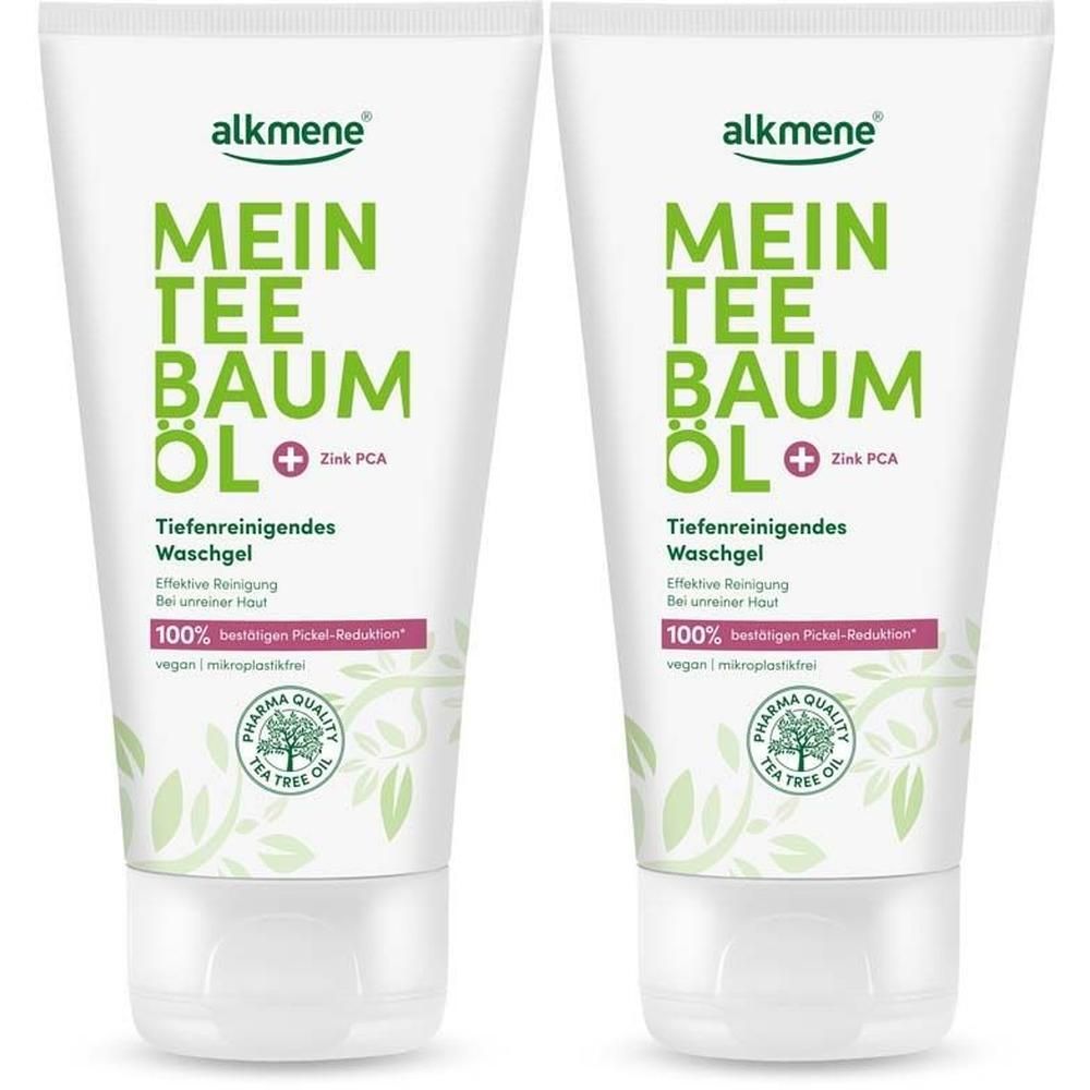 Alkmene Mein Teebaumöl Waschgel 2x 2x150 ml Gel
