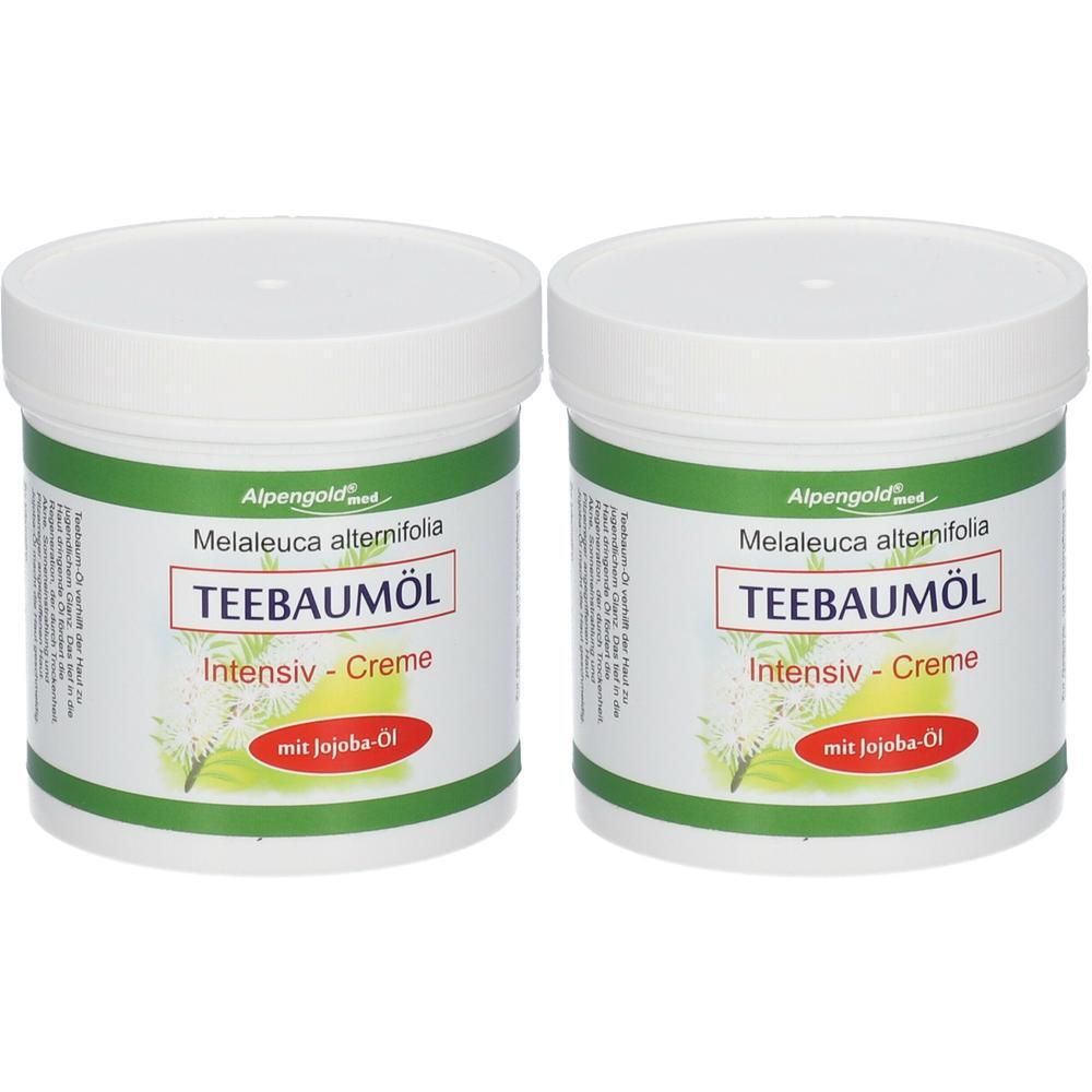 Teebaum Intensiv Creme mit Jojobaöl 2x 2x250 ml