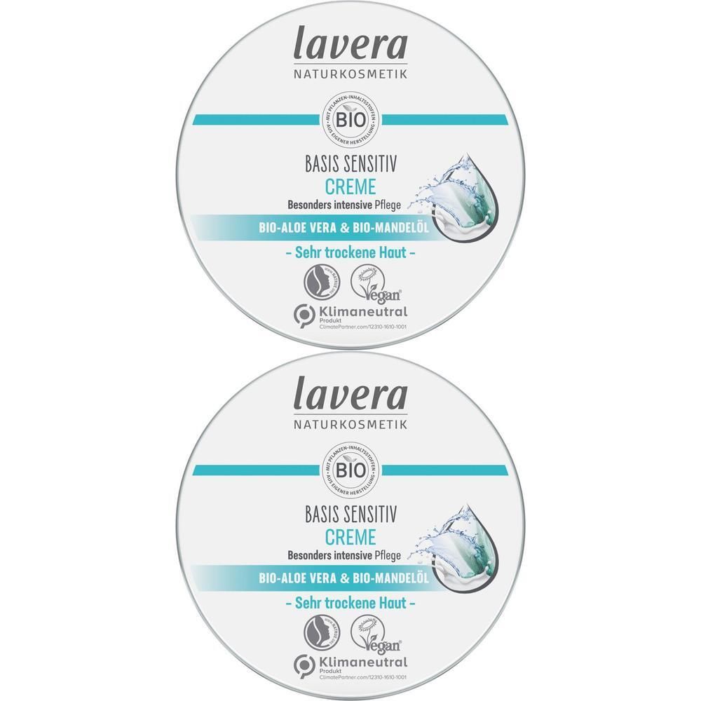 Lavera basis sensitiv Creme dt 2x 2x150 ml