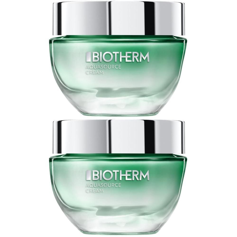 Biotherm Aquasource Creme für normale Haut 2x 2x50 ml