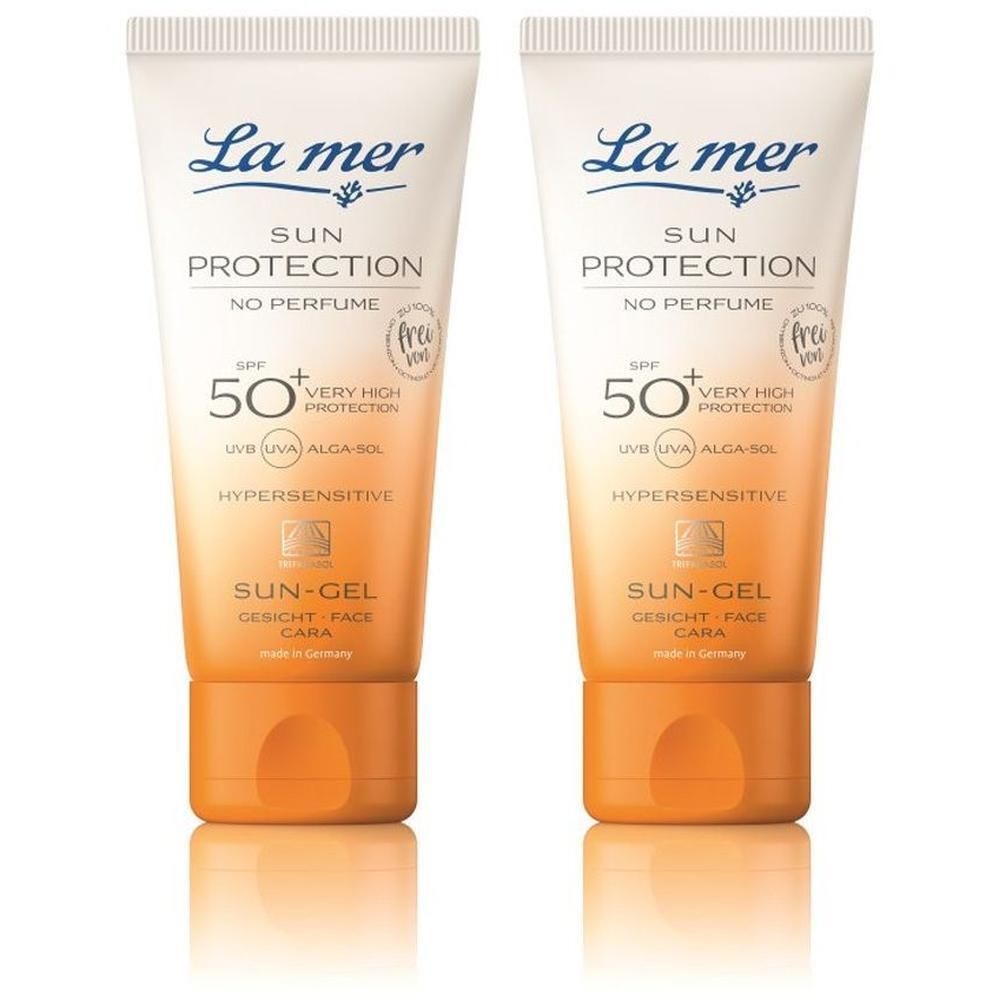 LA MER SUN Protection Sun-Cre.SPF 50+ Gesicht o.P. 2x 2x50 ml Creme