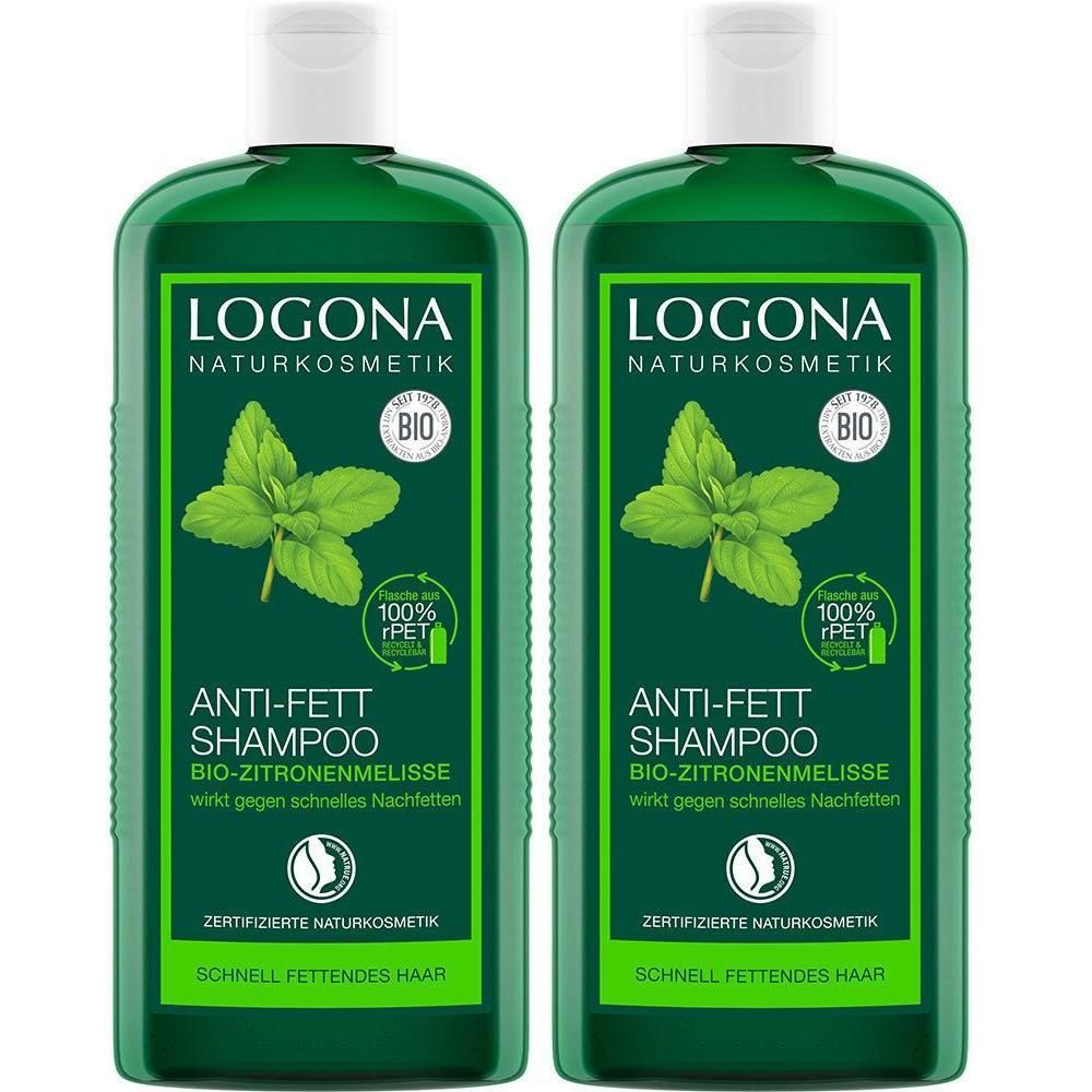 Anti-Fett Shampoo Bio-Zitronenmelisse 2x 2x250 ml