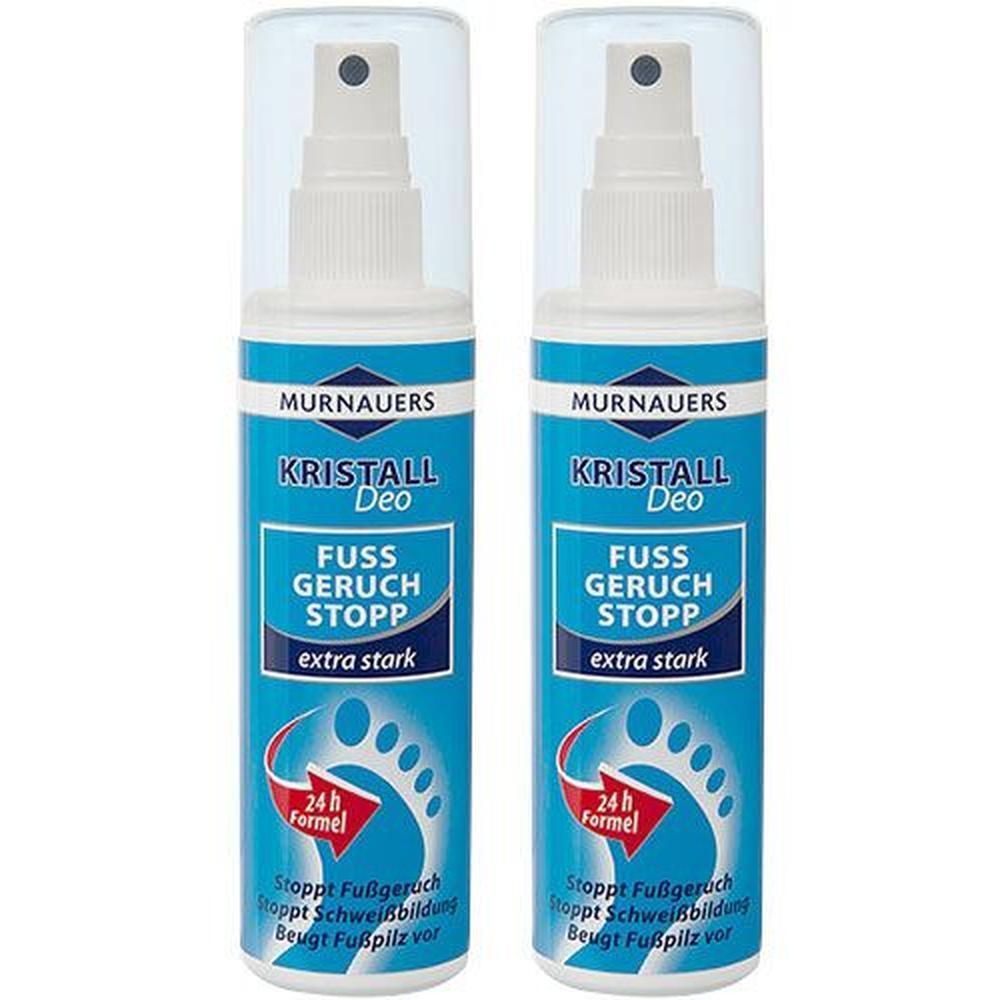 Murnauers Fußgeruch Stopp Spray 2x 2x100 ml