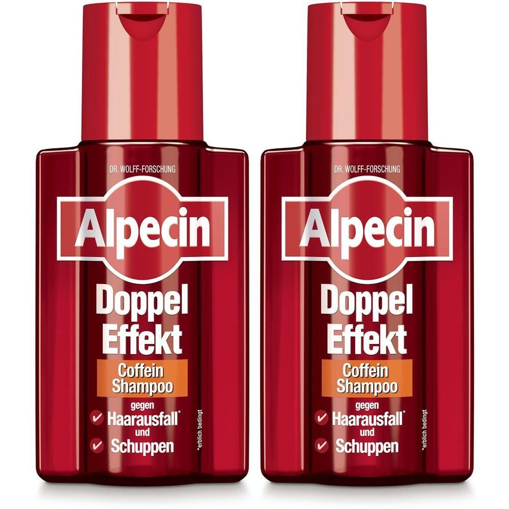 Alpecin Doppelt Effekt Shampoo 2x 2x200 ml