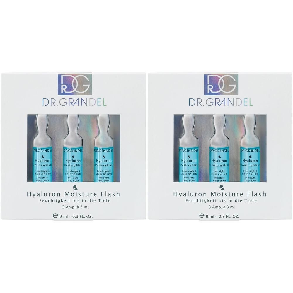 Grandel Professional Collection Hya.Moisture Flash 2x 2x3x3 ml Ampullen
