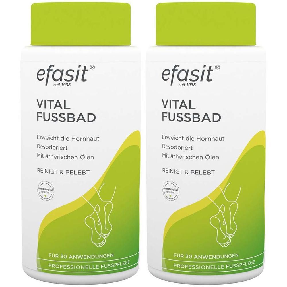 Efasit Vital Fußbad 2x 2x400 g Bad