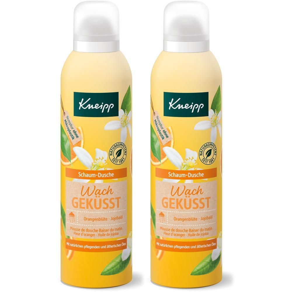 Kneipp Schaum-Dusche Wachgeküsst 2x 2x200 ml Schaum