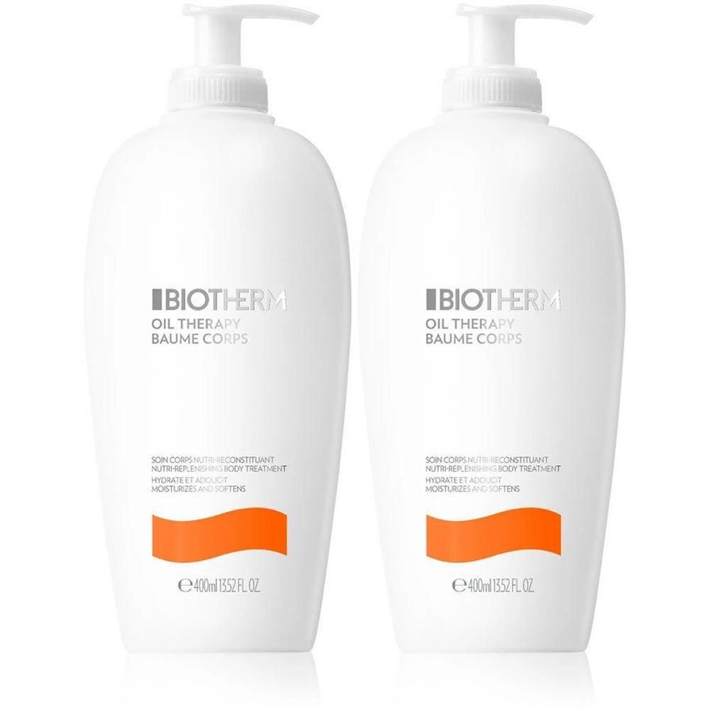 Biotherm Oil Therapy Baume Corps Bodylotion 2x 2x400 ml Lotion