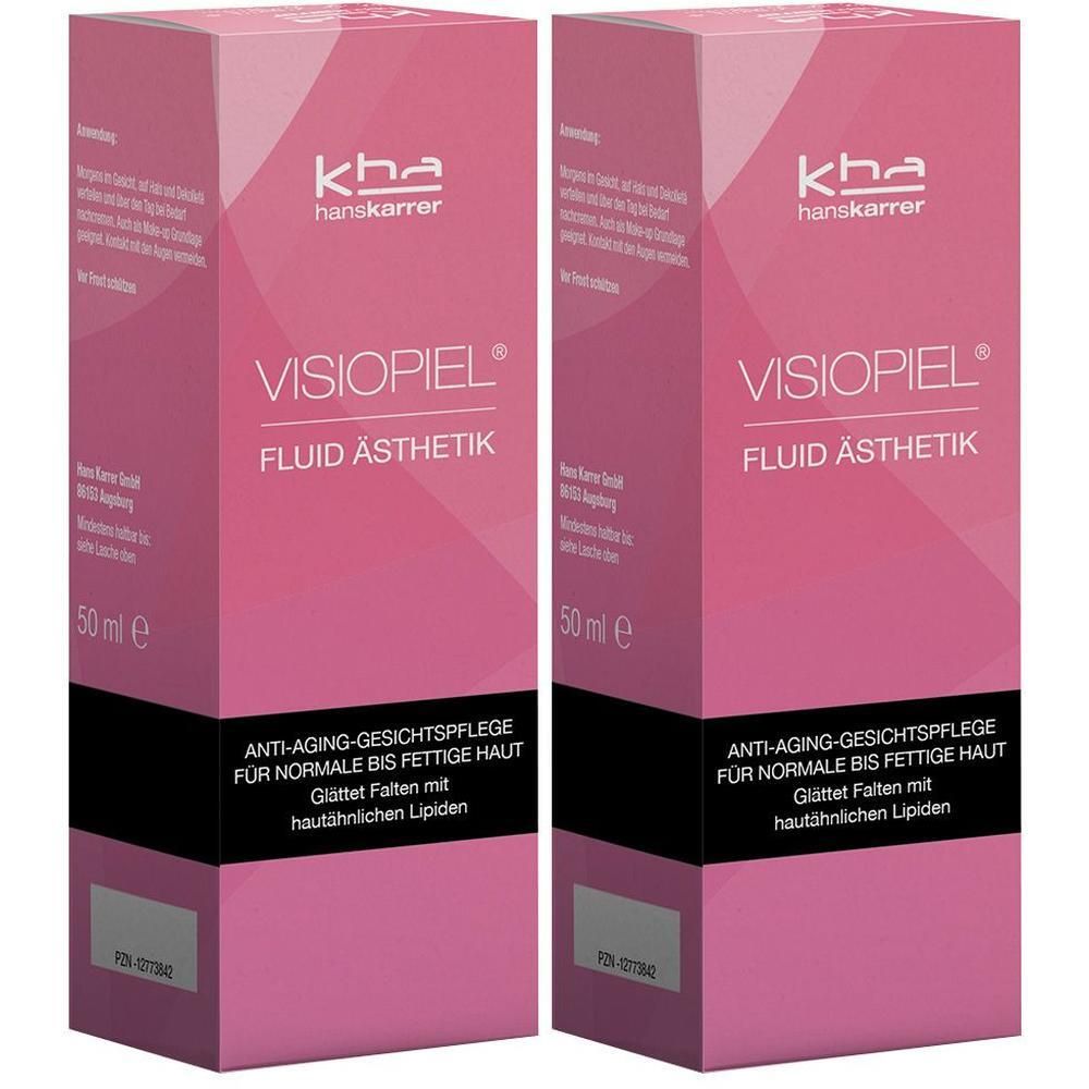 Visiopiel Fluid Ästhetik 2x 2x50 ml Creme