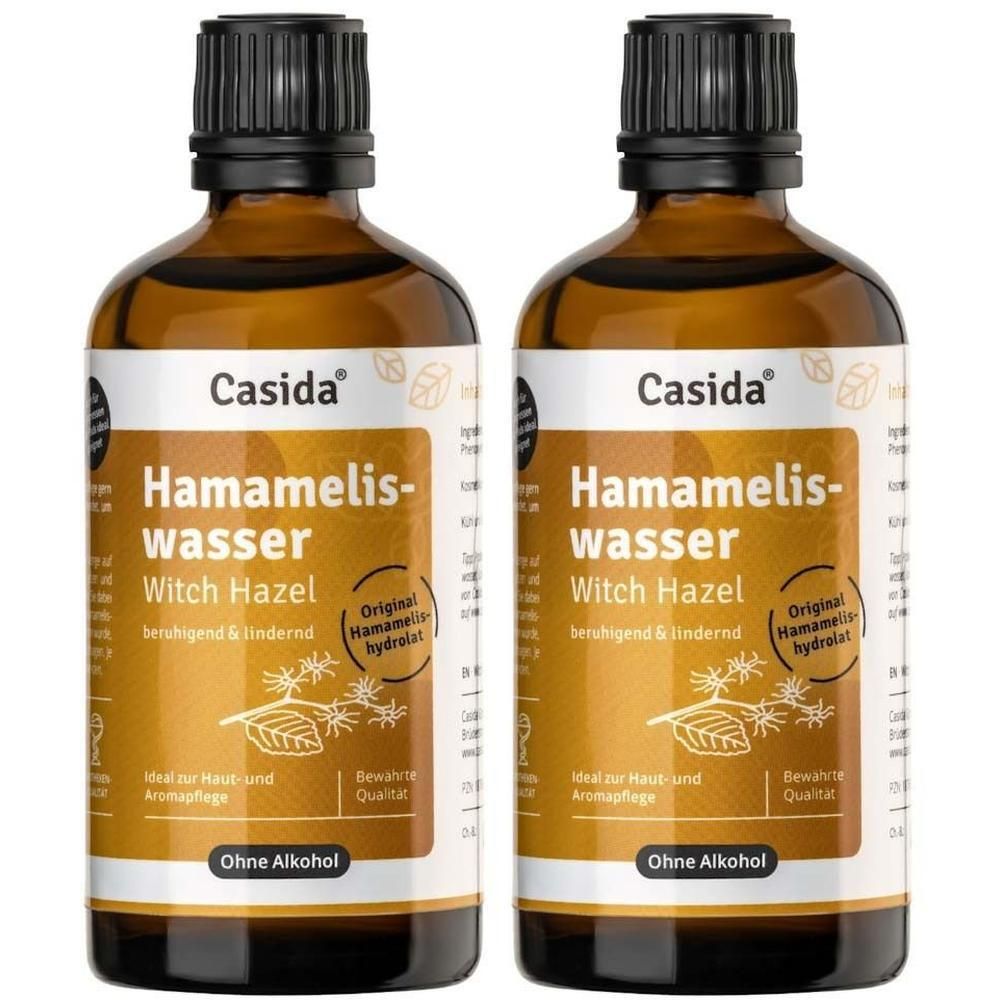 Hamameliswasser Witch Hazel 2x 2x100 ml Flüssigkeit