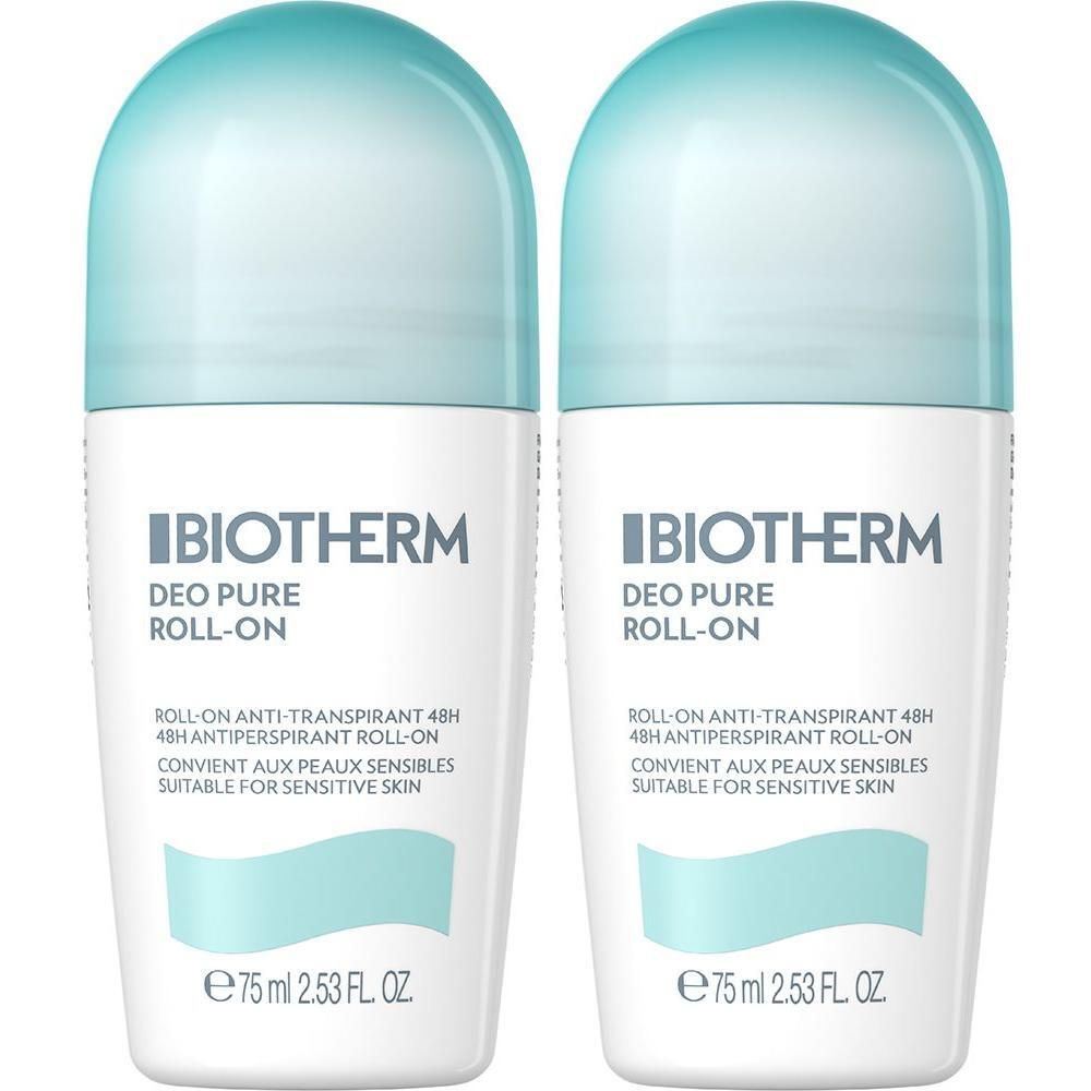 Biotherm Deo Pure Roll-on 2x 2x75 ml Stifte