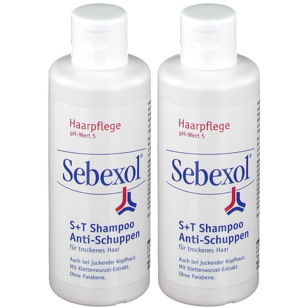 Sebexol S+T Antischuppenshampoo 2x 2x150 ml Shampoo