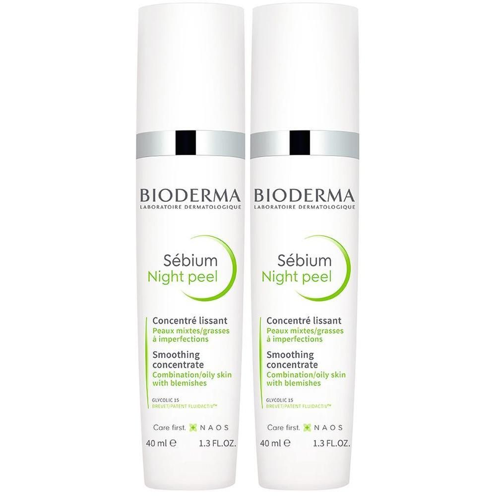 Bioderma Sebium Night peel Creme 2x 2x40 ml