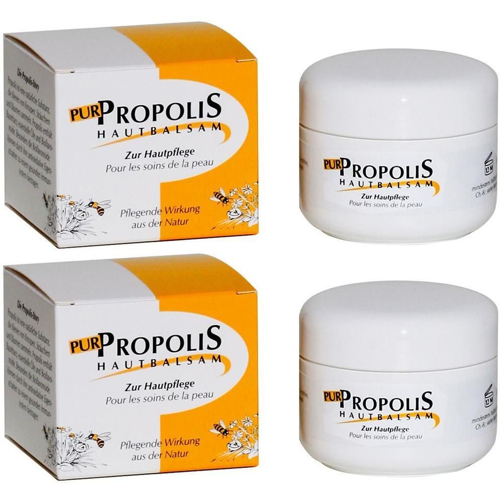 Propolis PUR Hautbalsam 2x 2x50 ml Creme