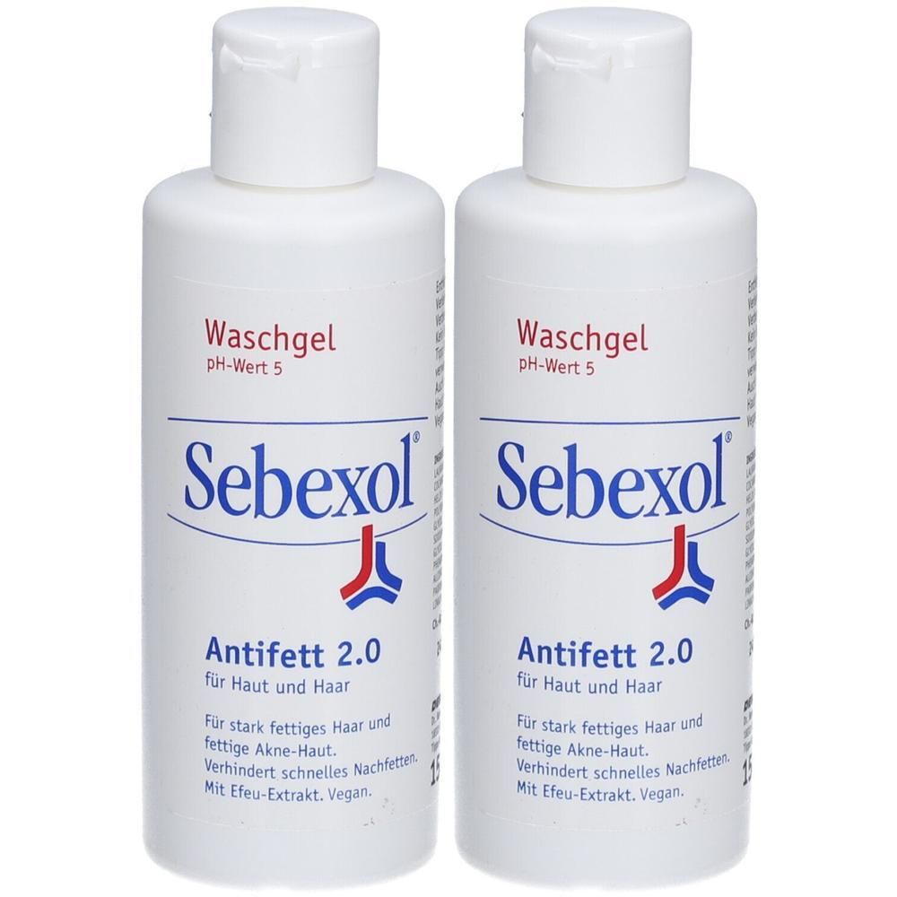 Sebexol Antifett 2.0 Shampoo 2x 2x150 ml