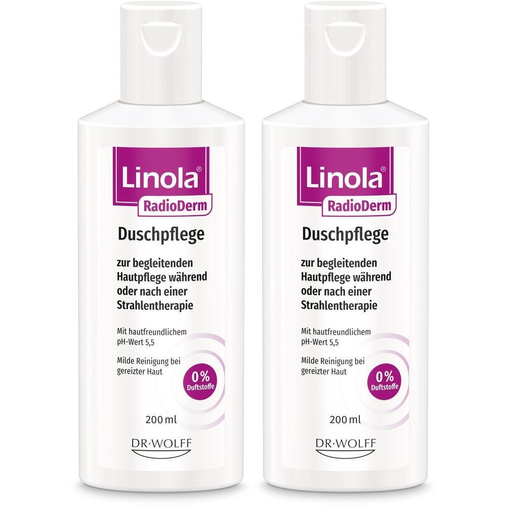 Linola RadioDerm Duschpflege 2x 2x200 ml Duschgel