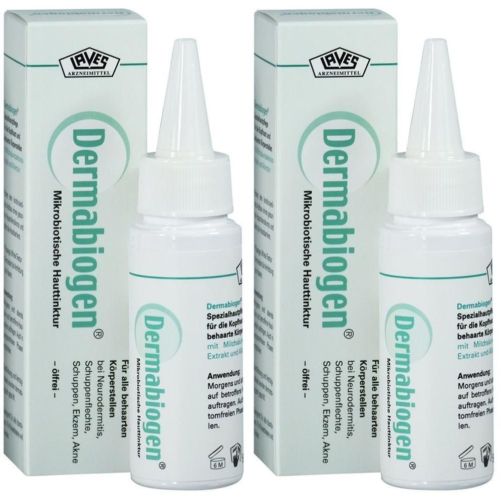 Dermabiogen mikrobiotische Hauttinktur 2x 2x50 ml Tinktur