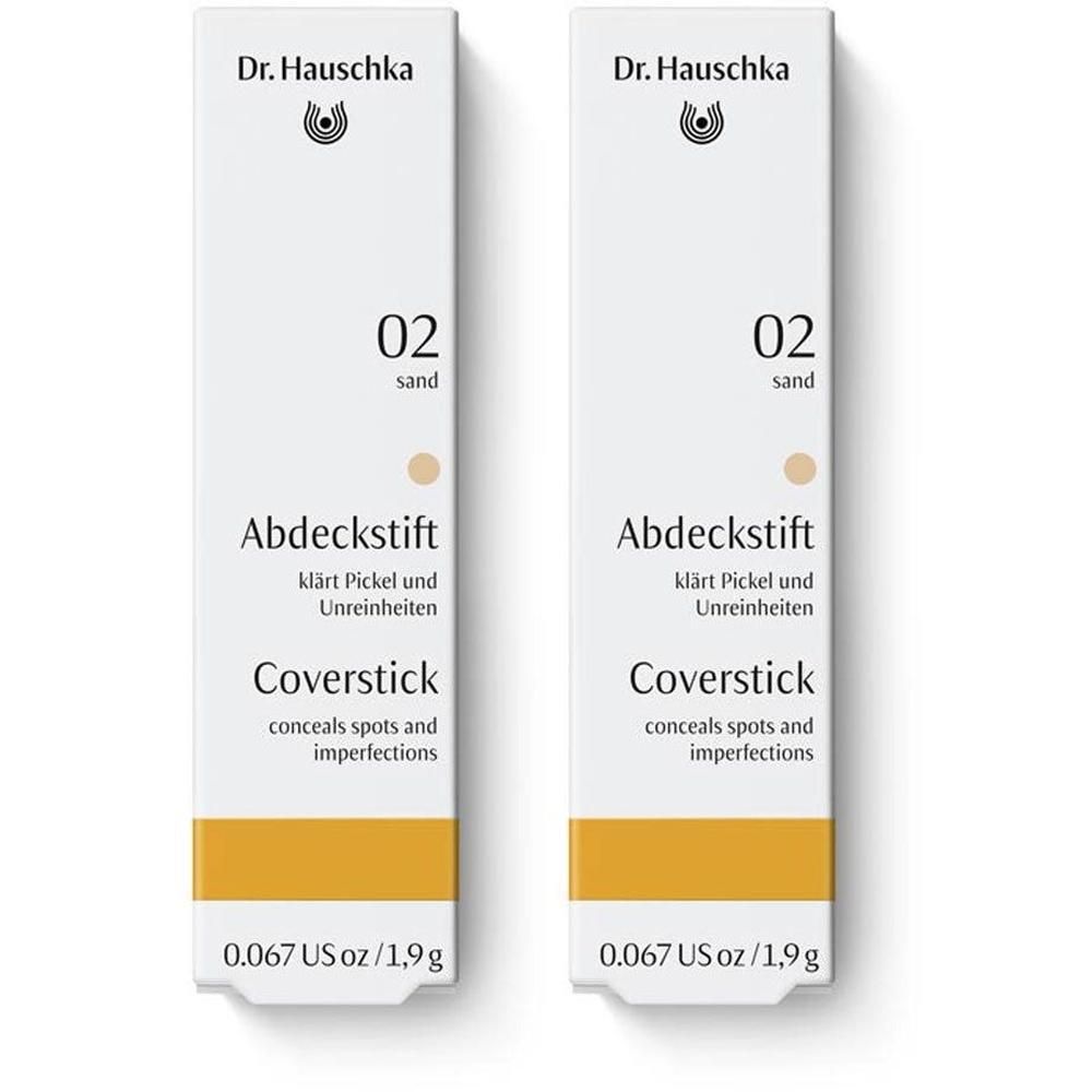 Dr.hauschka Abdeckstift 02 sand 2x 2x1,9 g Creme