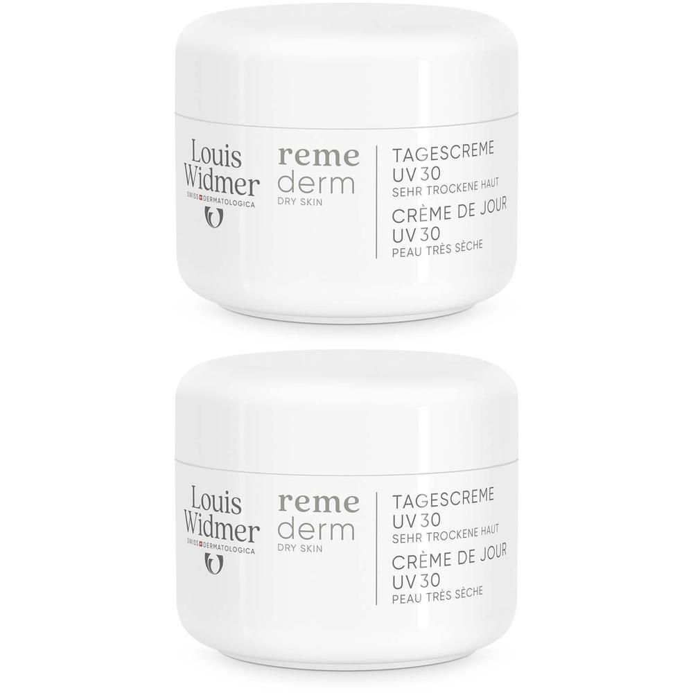 Widmer Remederm dry Skin Tagescreme UV 30 l.P. 2x 2x50 ml Creme