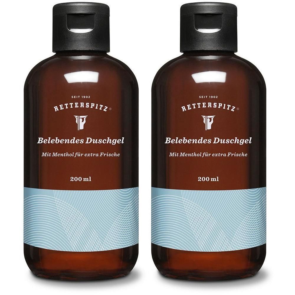 Retterspitz belebendes Duschgel 2x 2x200 ml