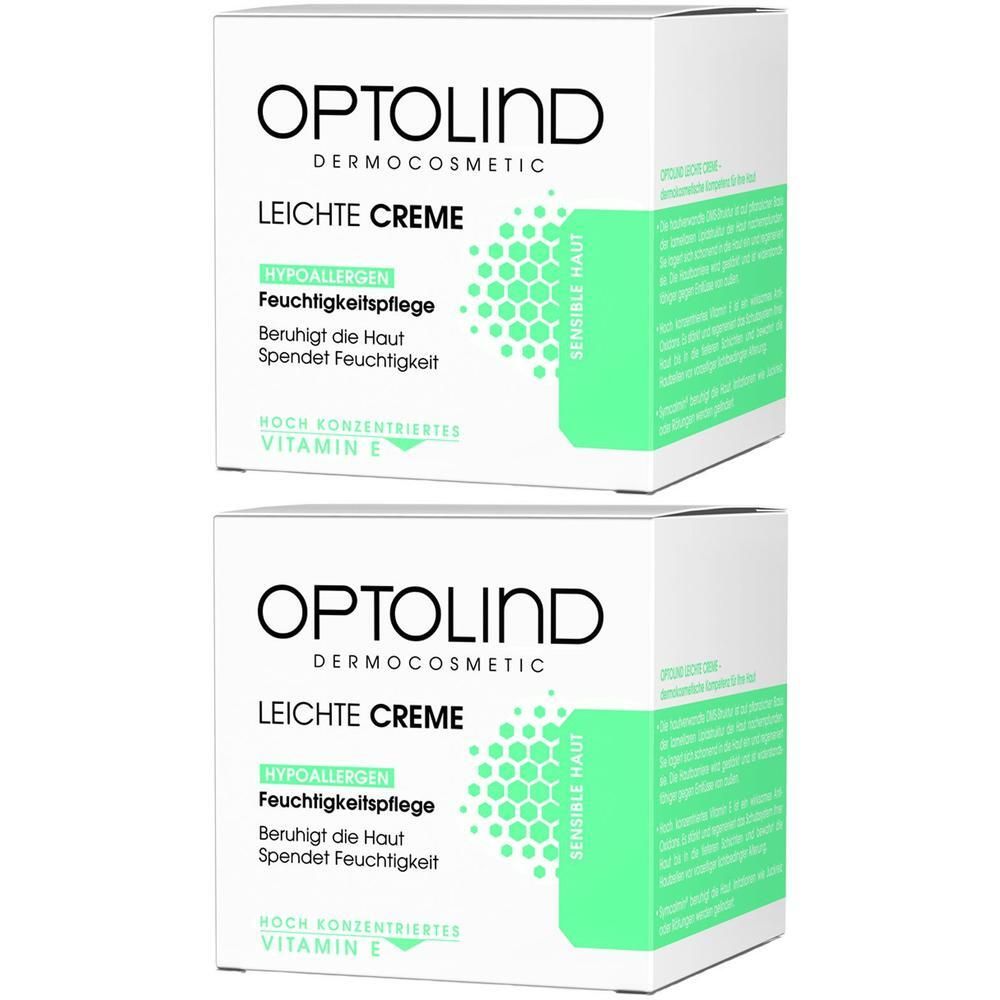 Optolind Empfindl.Haut Leichte Creme 2x 2x50 ml