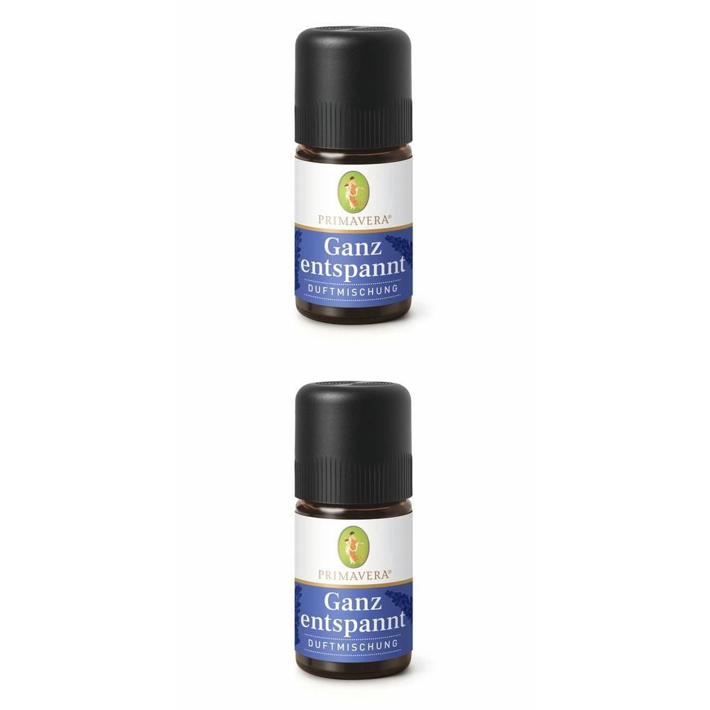 Ganz entspannt Duftmischung ätherisches Öl 2x 2x5 ml Ätherisches