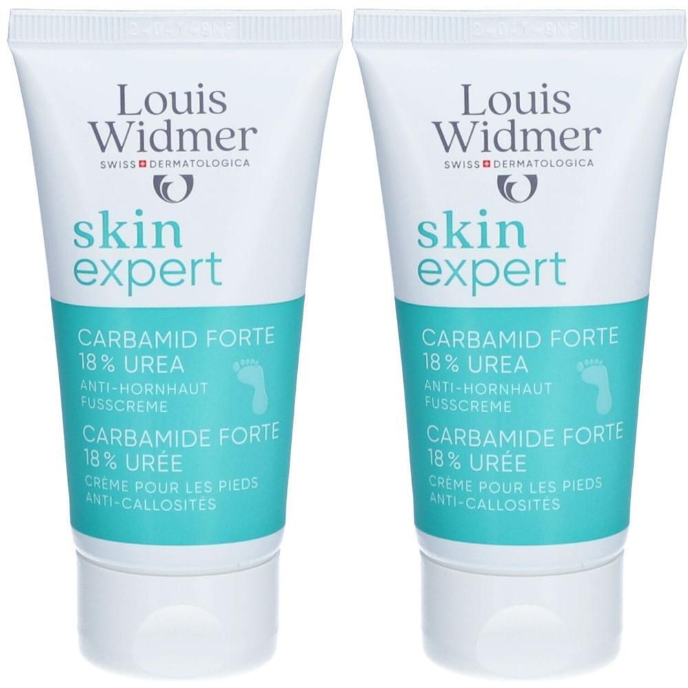 Widmer skinexpert Carbamid Forte Fußcr.18% Urea oP 2x 2x50 ml Creme