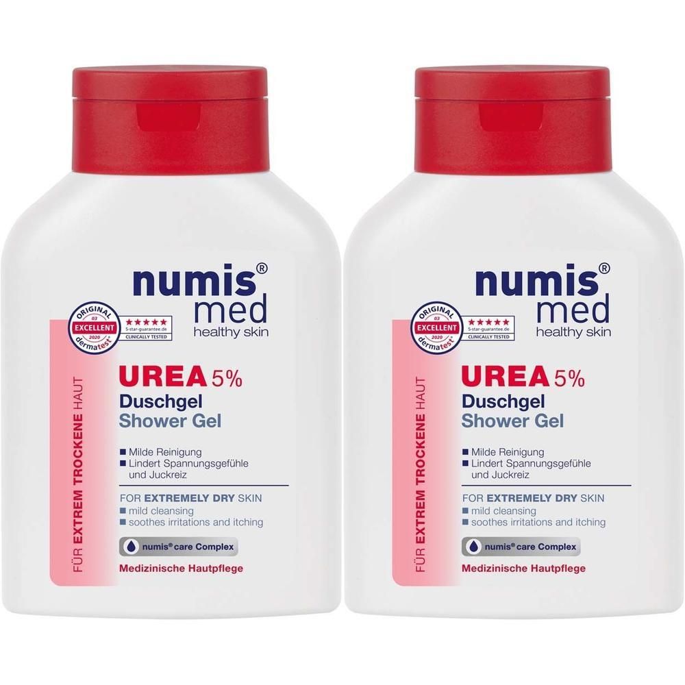 Numis med Urea 5% Duschgel 2x 2x200 ml