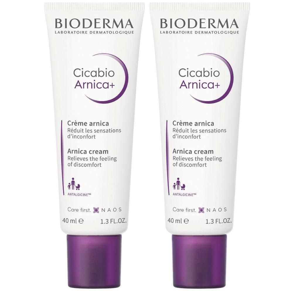Bioderma Cicabio Arnica+ Pflegecreme 2x 2x40 ml Creme