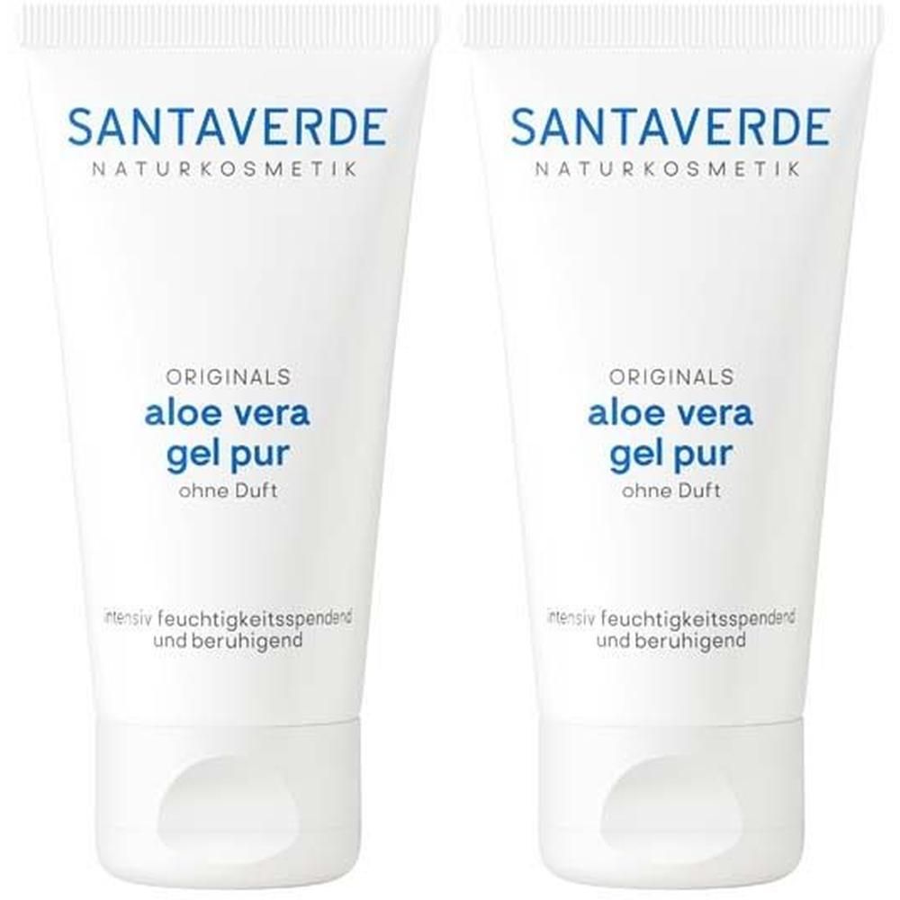 Aloe Vera GEL pur ohne Duft 2x 2x50 ml Gel