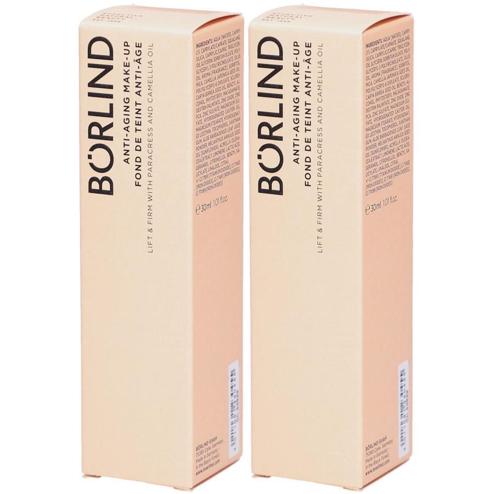 Börlind Anti-Aging Make-up honey 2x 2x30 ml Flaschen