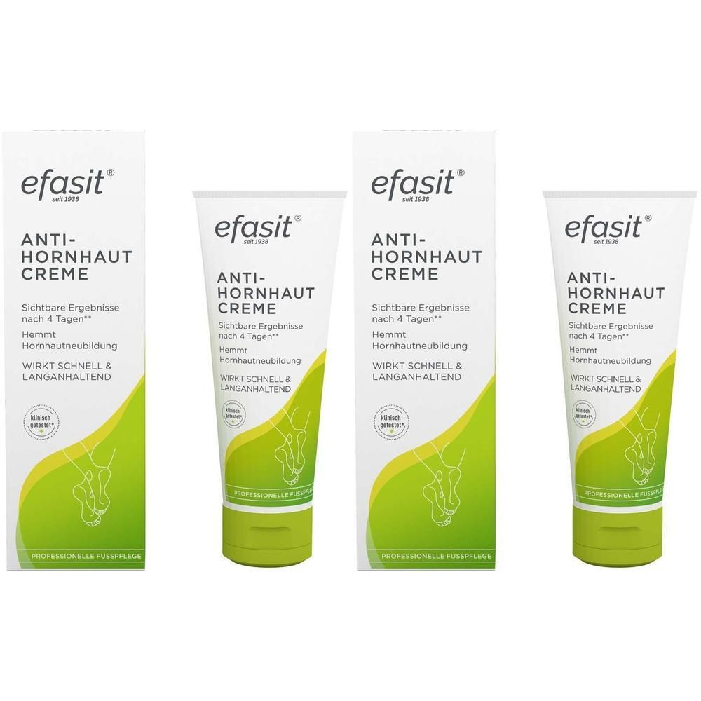 Efasit Anti-Hornhaut Creme 2x 2x75 ml