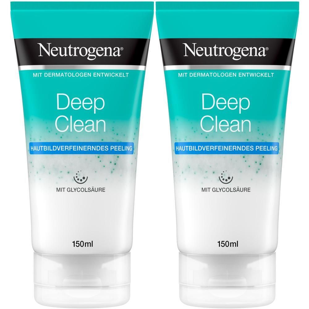 Neutrogena Deep Clean hautbildverfeinernd.Peeling 2x 2x150 ml Tube