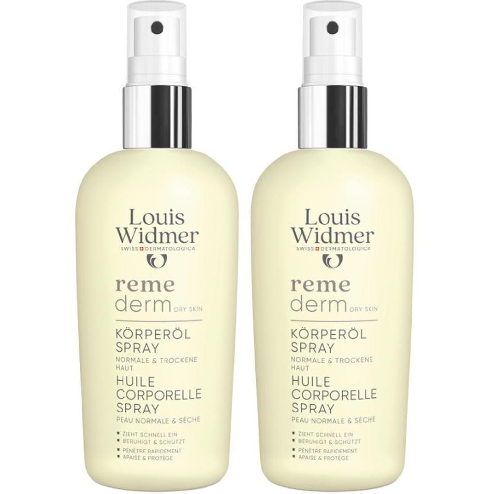 Widmer Remederm dry Skin Körperöl Spray 2x 2x150 ml Öl