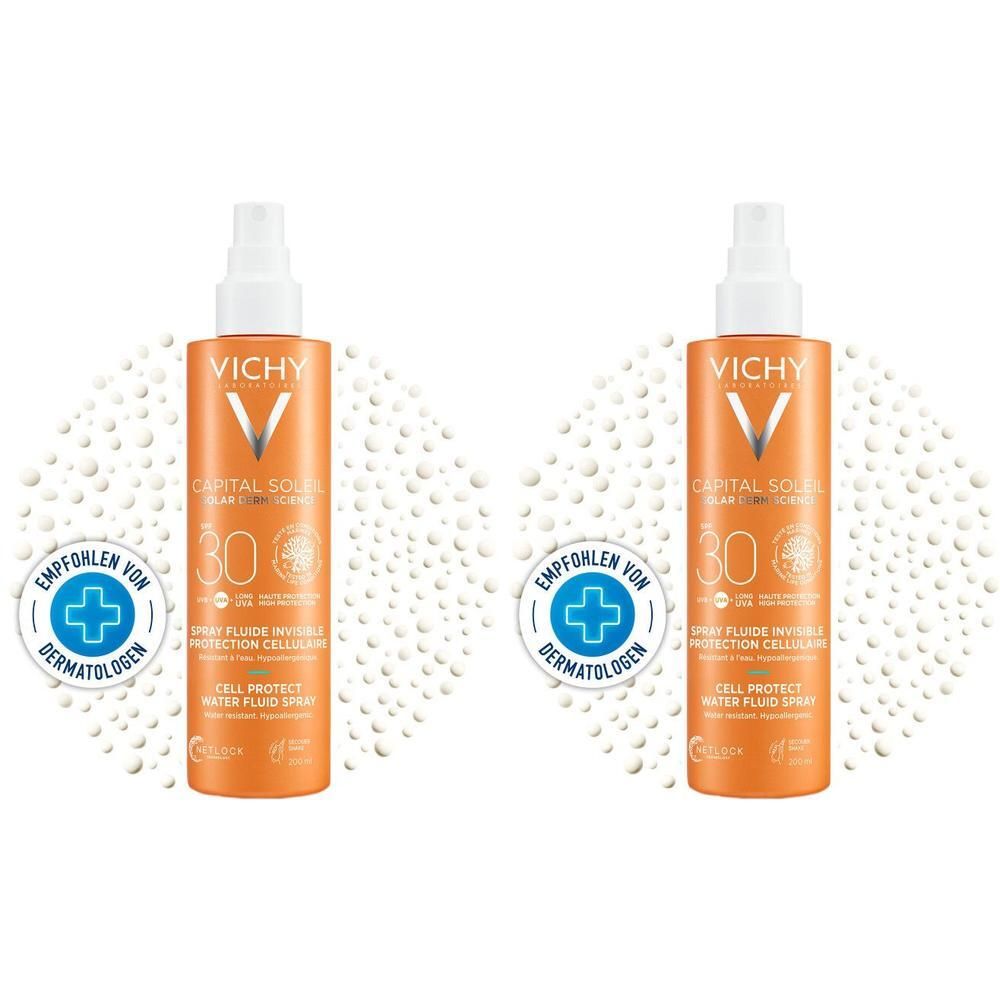 Vichy Capital Soleil Cell Protect Spray LSF 30 2x 2x200 ml