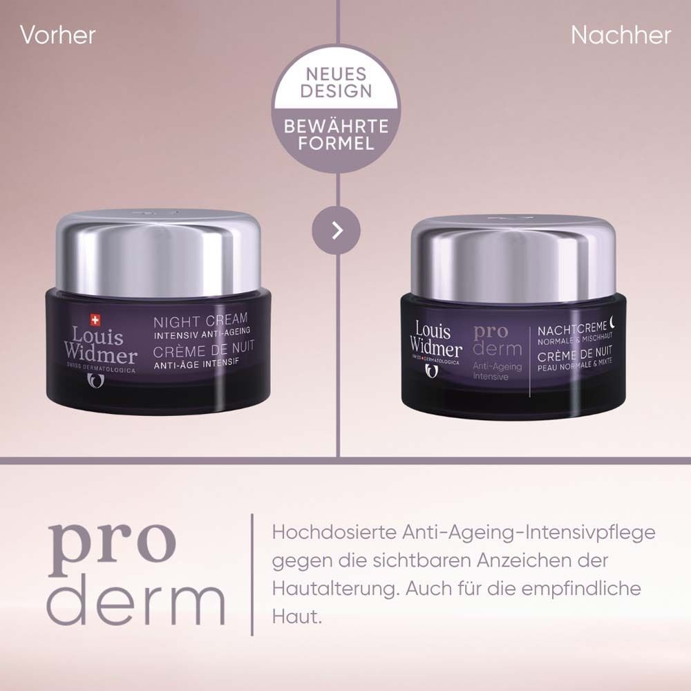 Louis Widmer proderm Nachtcreme