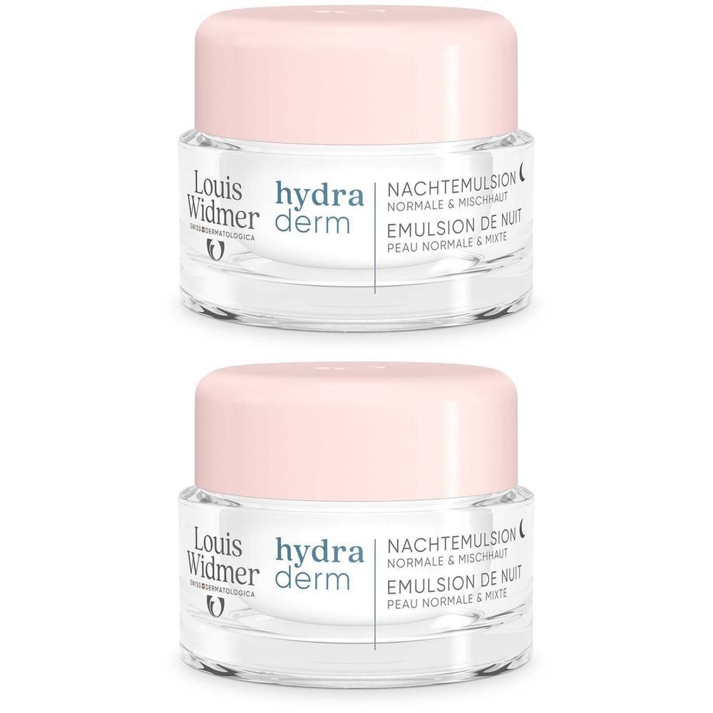 Widmer hydraderm Nachtemulsion l.P. 2x 2x50 ml Emulsion