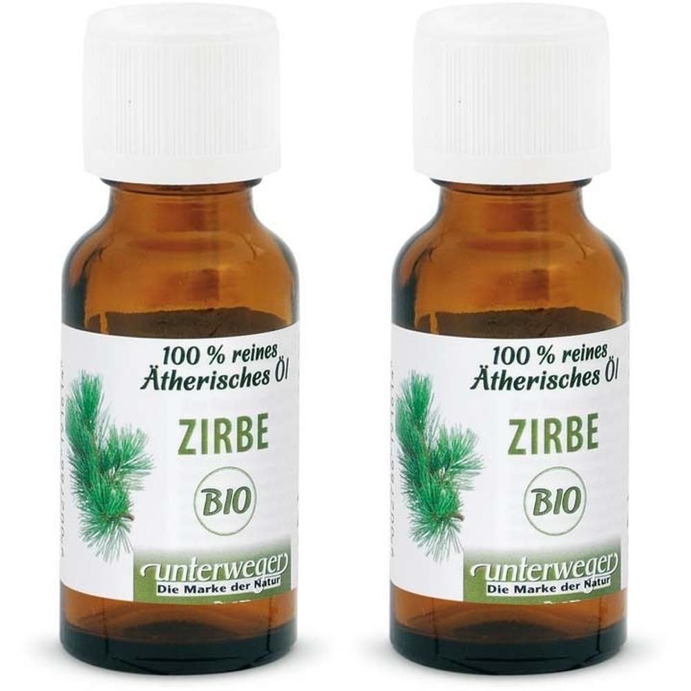 Zirbenöl ätherisch Bio Unterweger 2x 2x20 ml Ätherisches Öl