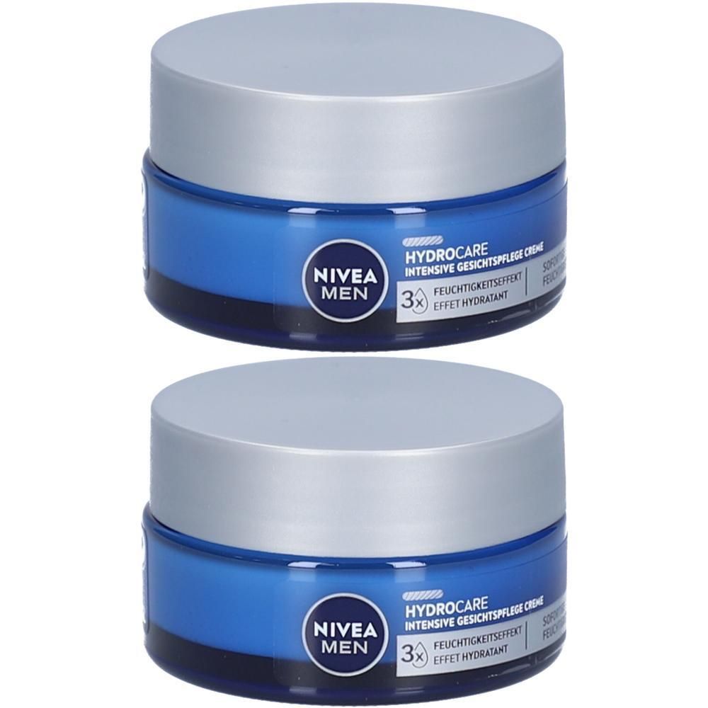 Nivea MEN intensive Feuchtigkeitscreme 2x 2x50 ml Creme