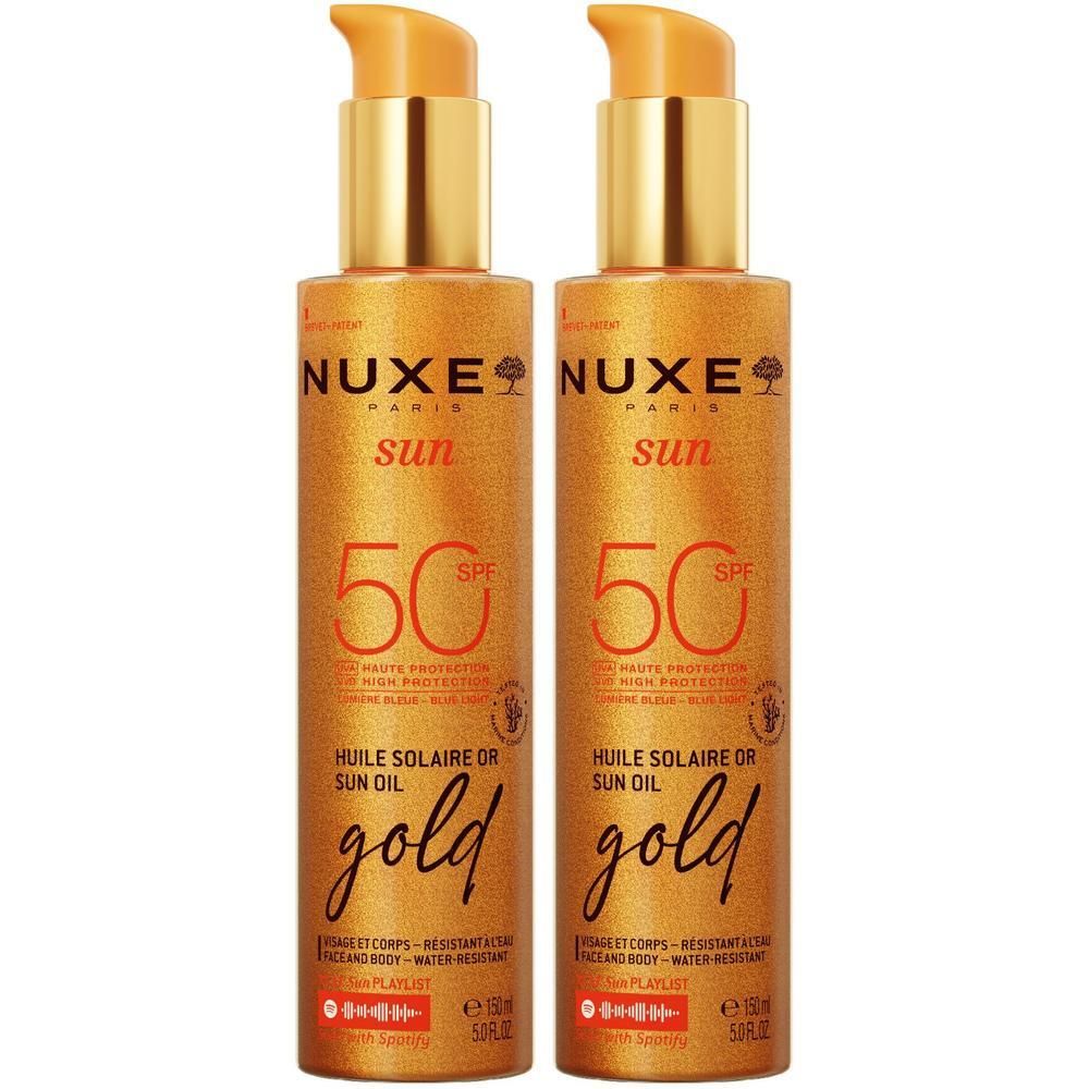 Nuxe Sun Sonnenöl LSF 50 2x 2x150 ml Öl