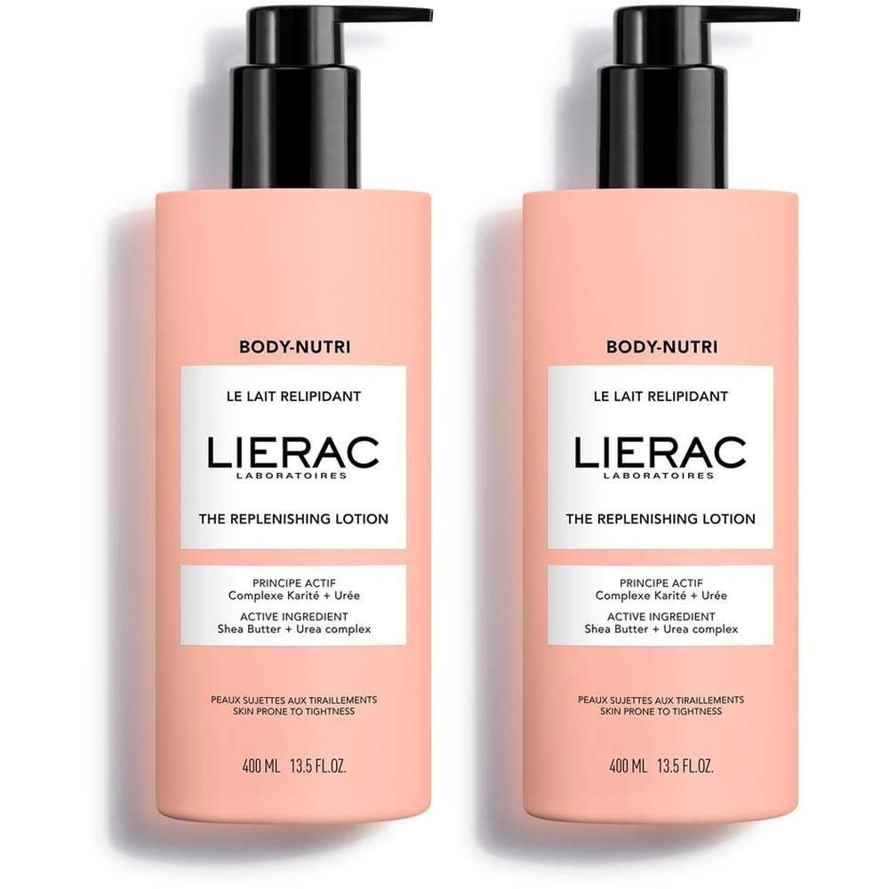 Lierac Body-Nutri Körpermilch 2x 2x400 ml Milch