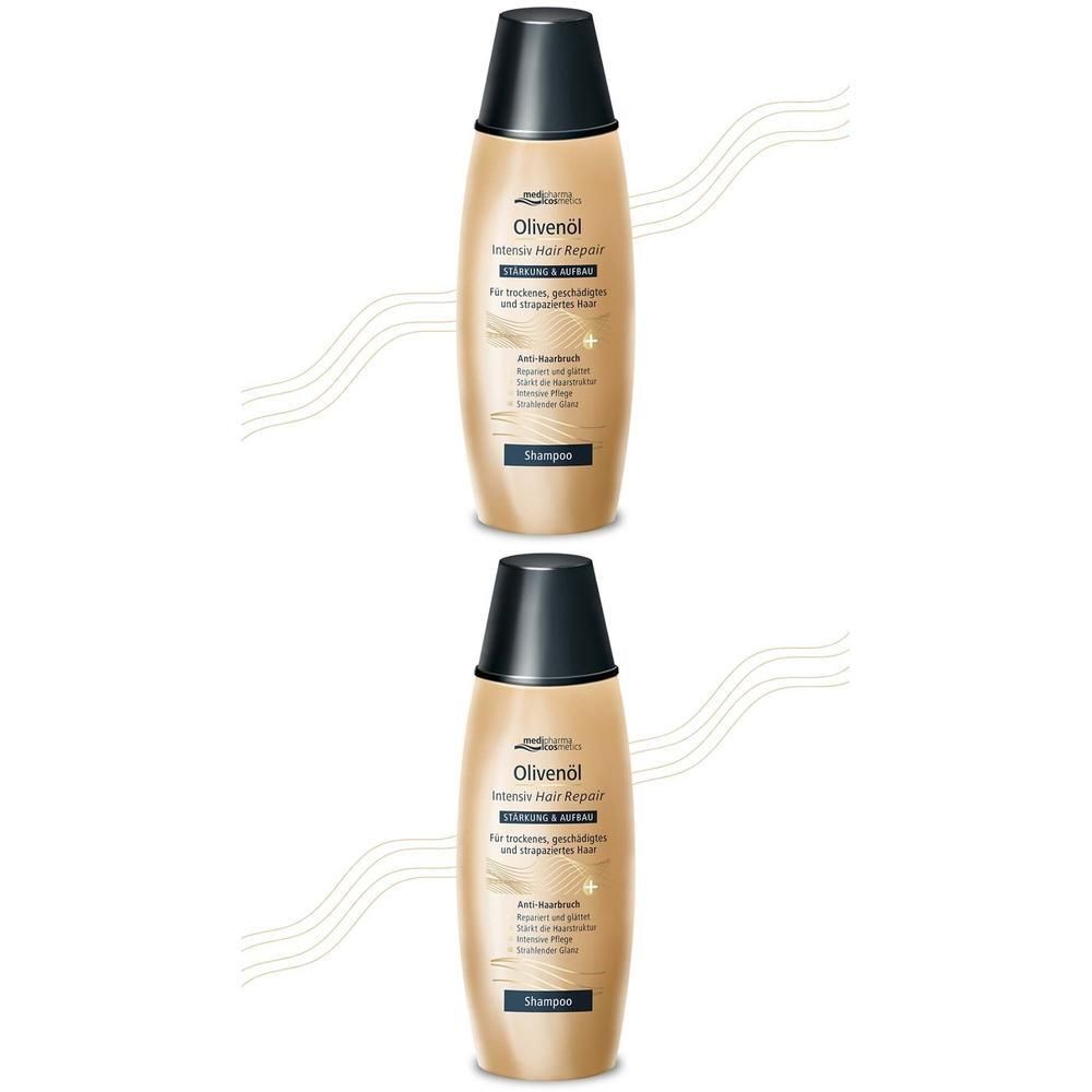 Olivenöl Intensiv Hair Repair Shampoo 2x 2x200 ml