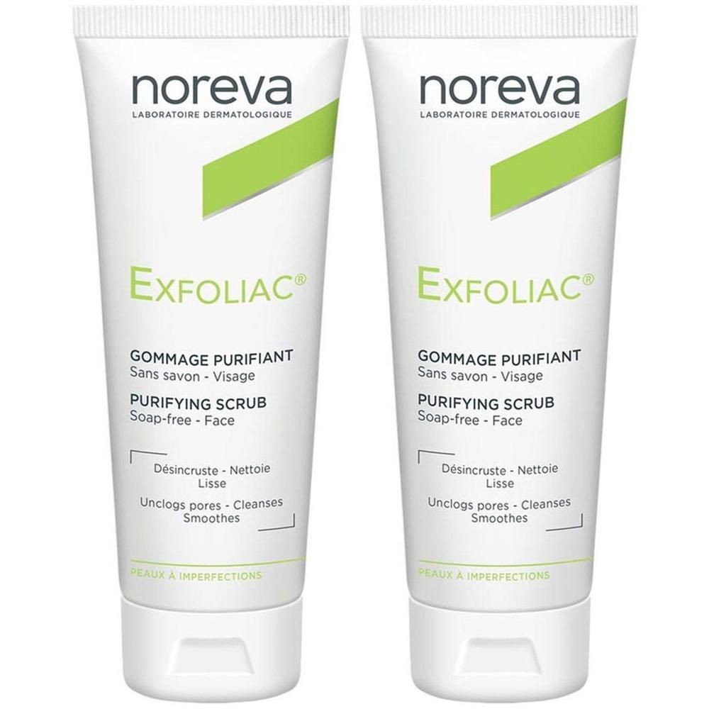 Noreva Exfoliac Gesichtspeeling 2x 2x50 ml Gel