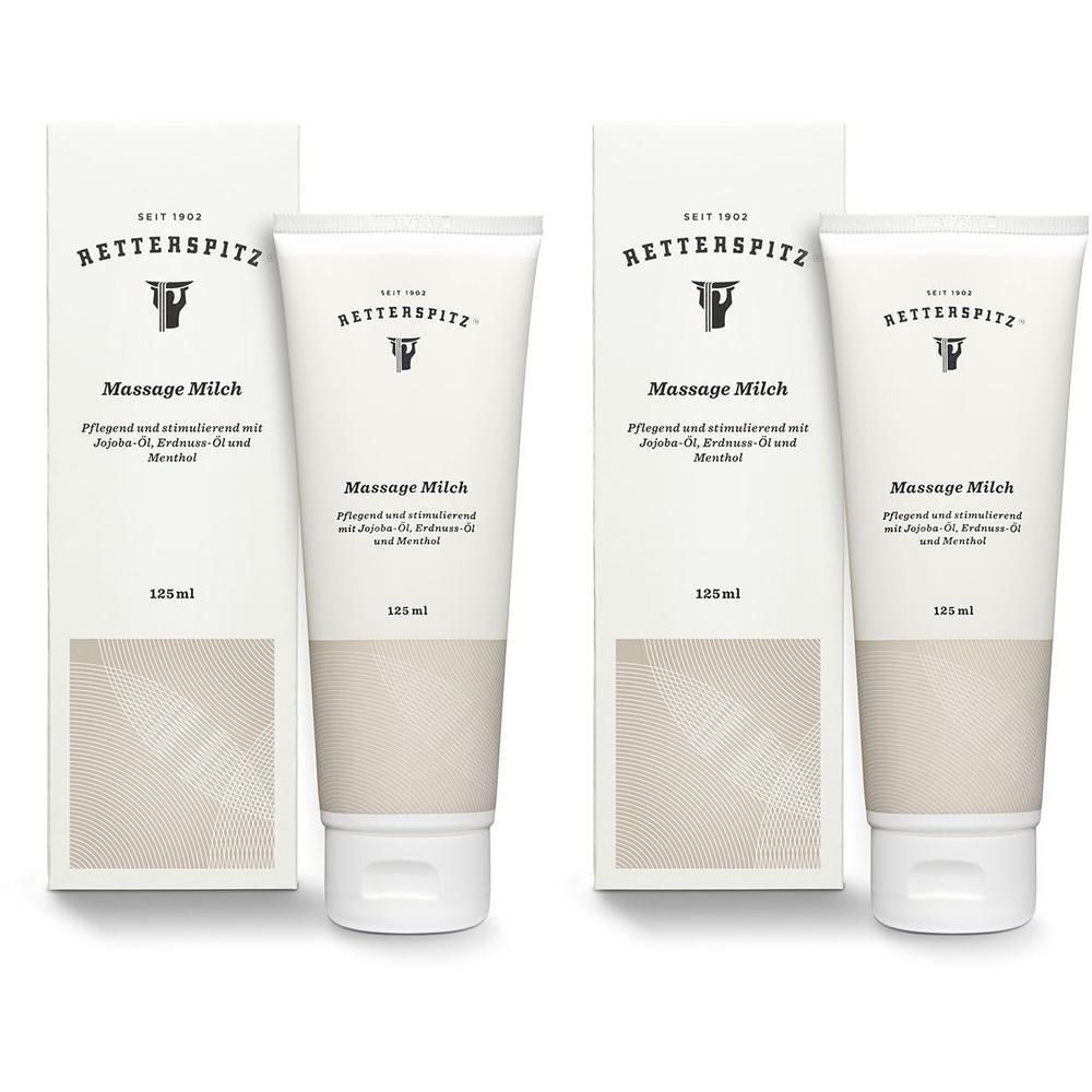 Retterspitz Massagemilch 2x 2x125 ml Emulsion