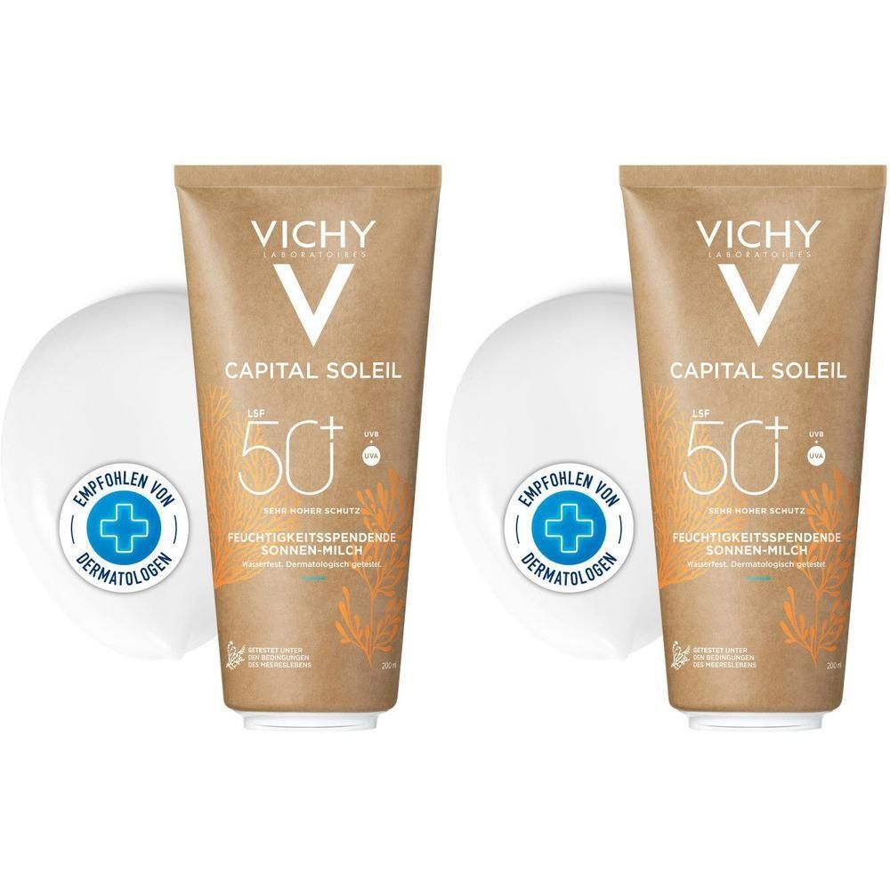 Vichy Capital Soleil feuchtigk.Sp.So.Milch LSF 50+ 2x 2x200 ml Creme