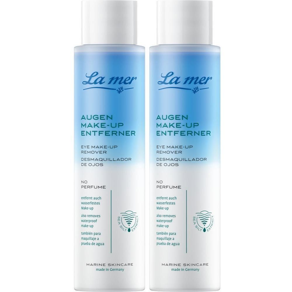 LA MER Augen Make-up Entferner o.Parfum 2x 2x100 ml Flüssigkeit
