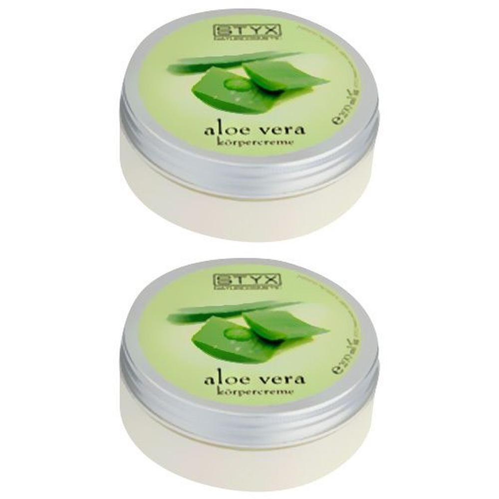 Aloe Vera Körpercreme 2x 2x200 ml Creme