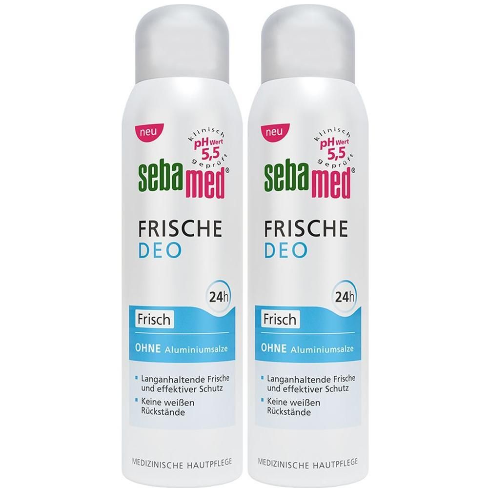 Sebamed Frische Deo frisch Aerosol 2x 2x150 ml Deospray