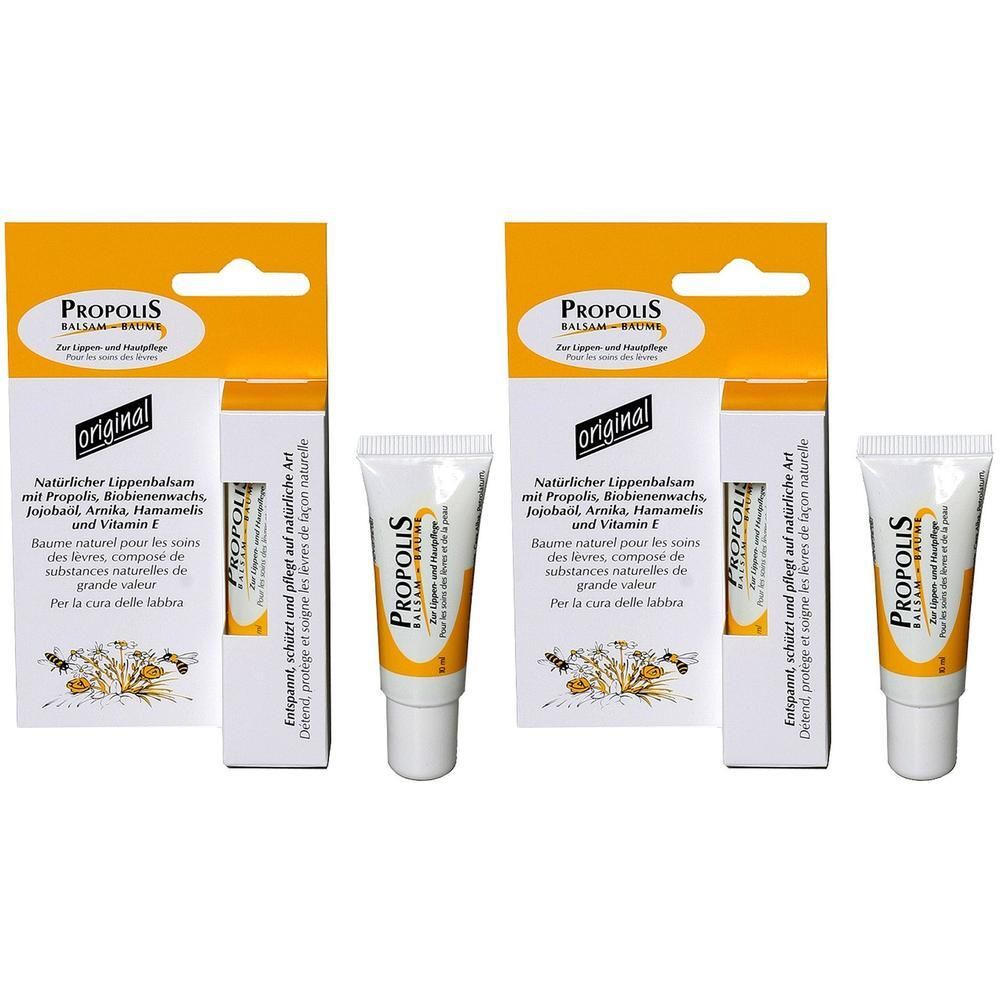 Propolis Lippenbalsam Tube 2x 2x10 ml Balsam