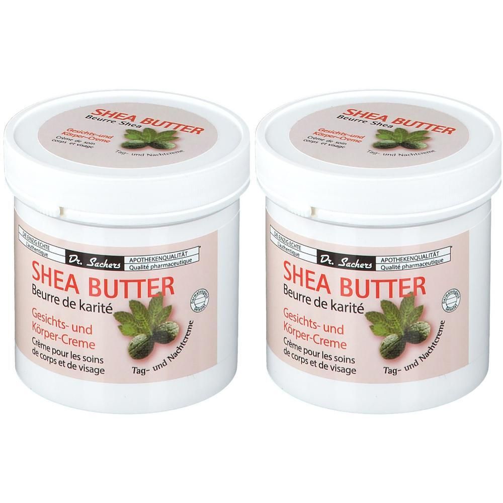 Sheabutter Gesichts und Körpercreme 2x 2x250 ml Creme